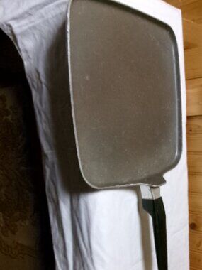 VTG MIRRO GRIDDLE PAN ALUMINUM NON STICK 12 IN PANCAKES EGG VGUC KITCHEN PRIDE